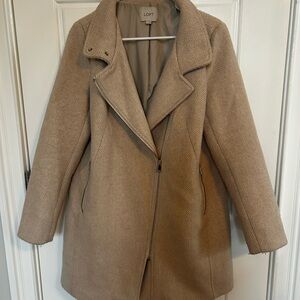 LOFT Women's Classic Beige Trench Coat